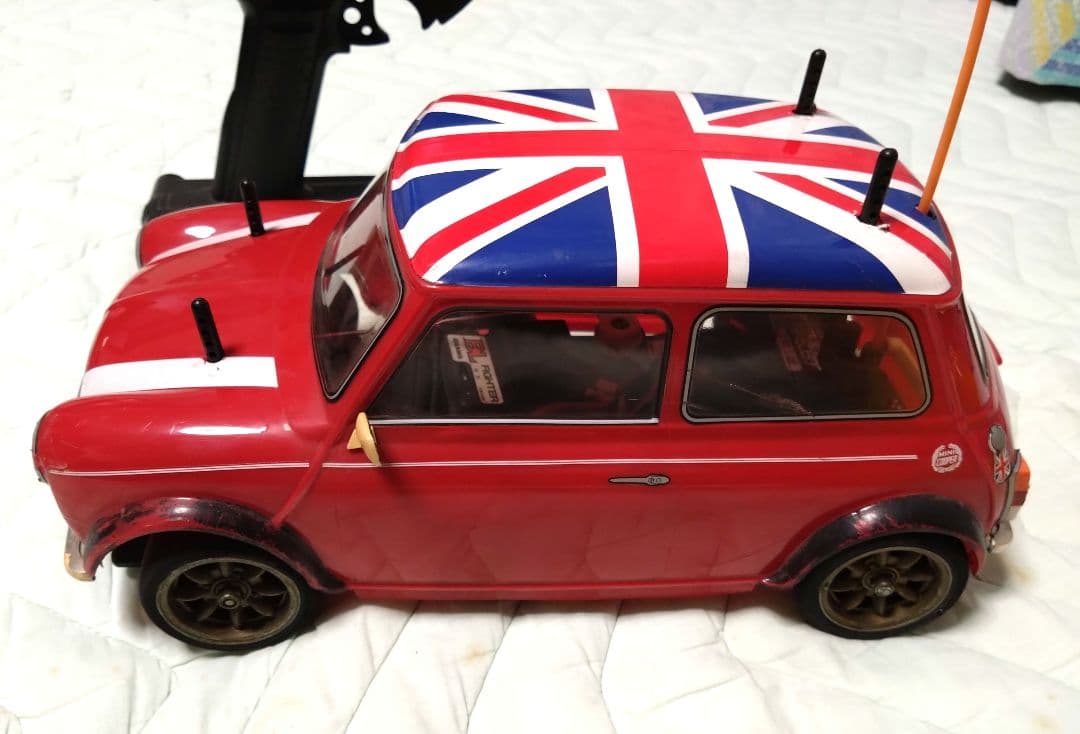 Ｋカー ホンダＺ・ミニクーパー　1/10電動RCカー