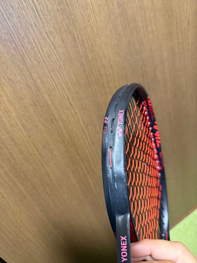 ジオブレイク80g YONEX 軟式用 黒/赤