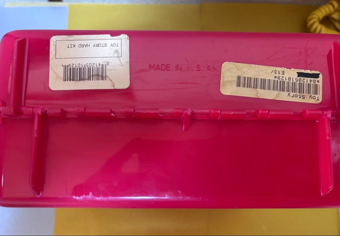 トイストーリー　ミスターマイク ➕ランチボックス　トイストーリー2鑑賞券