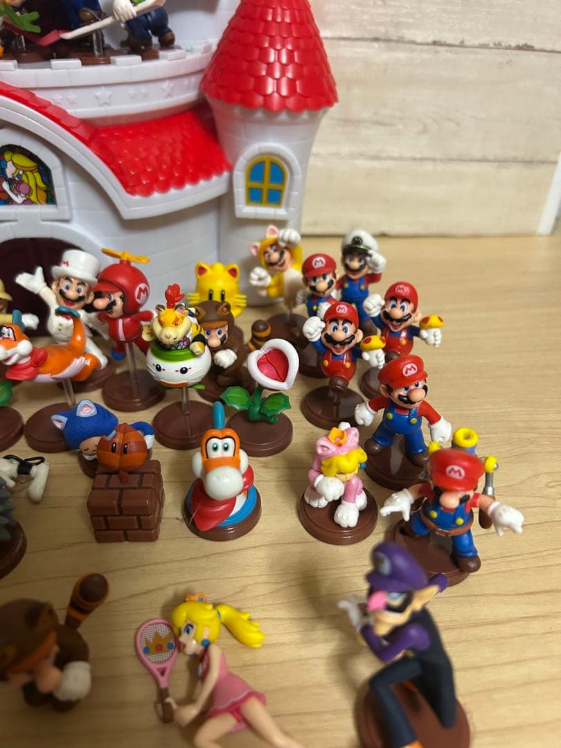 スーパーマリオ　プレイセットピーチ城　チョコエッグ　フィギュア　まとめ　セット