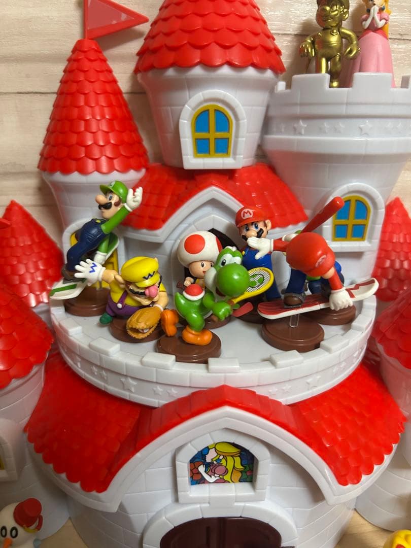 スーパーマリオ　プレイセットピーチ城　チョコエッグ　フィギュア　まとめ　セット
