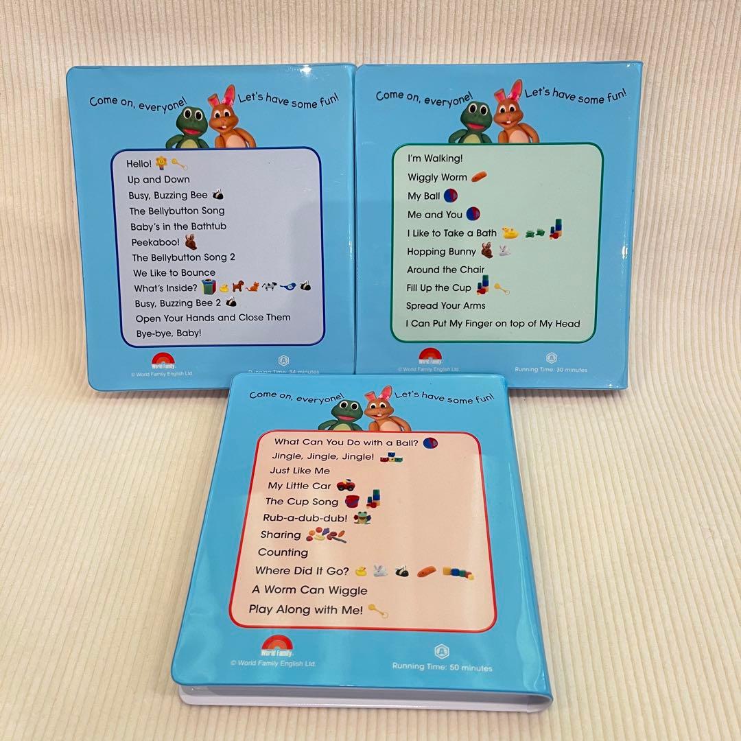 Play Along! DVDセット 1-3 DWE プレイアロング CD 絵本