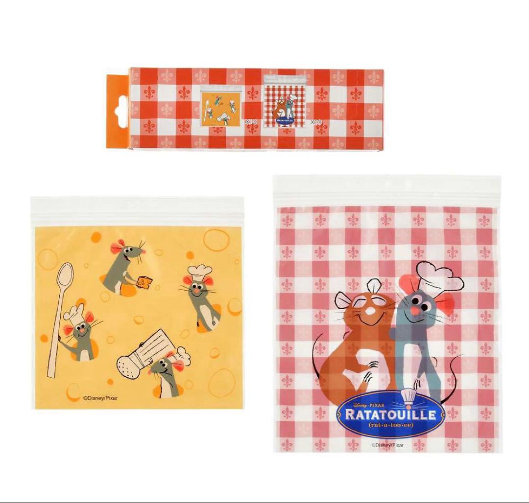 3点　カトラリーケース　スプーン　ジッパーバッグ❤︎レミーのおいしいレストラン