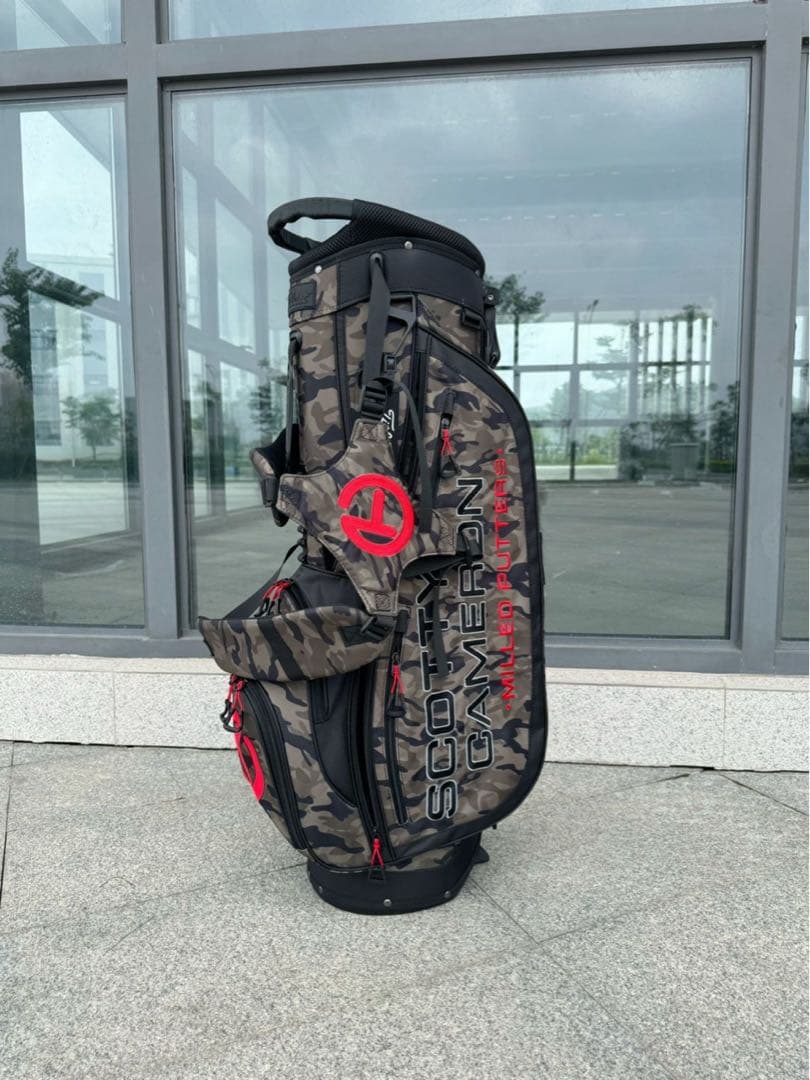 T*o様 SCOTTY CAMERON 迷彩キャディバッグ ゴルフバッグ