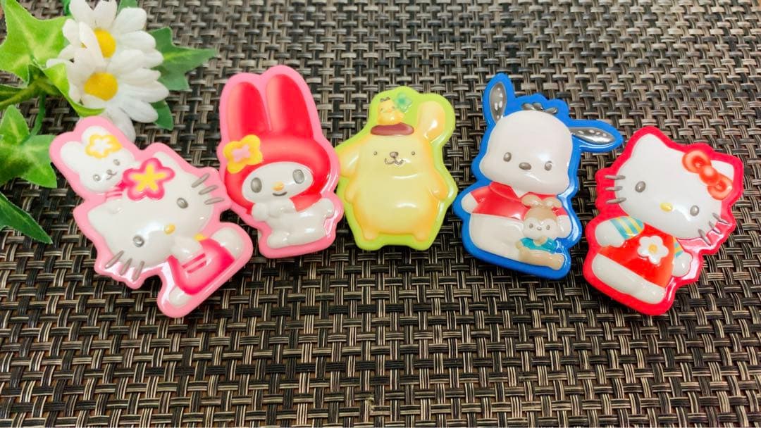 非売品　ハローキティ サンリオ　キャラクターズ　マスコットクリップ　希少