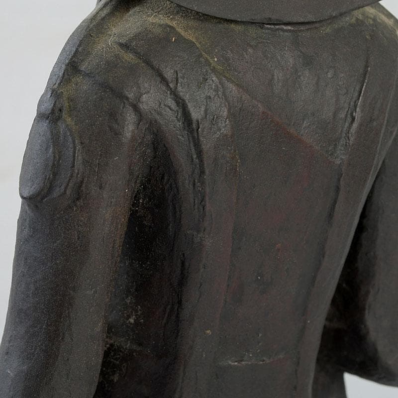 仏教美術　古銅　観音菩薩立像　仏像　V　9601