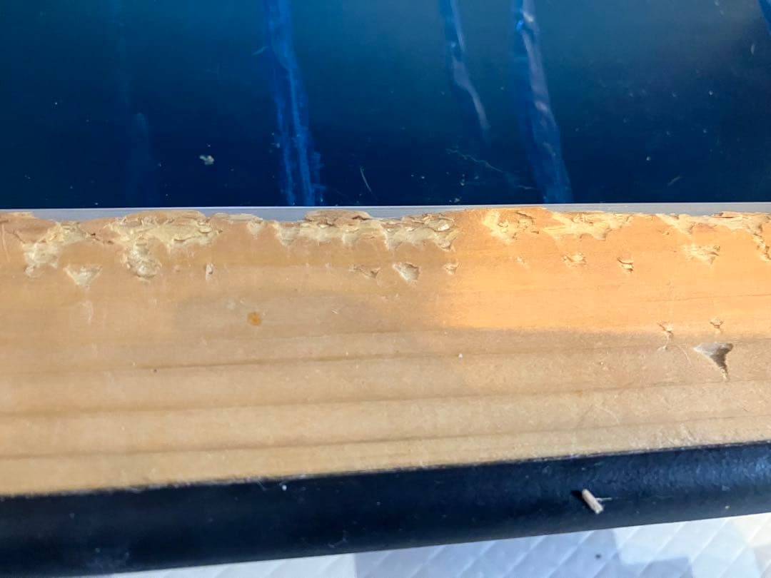 【外観内観は美品】◆咬み傷有り◆防音ケージ　キャスター付き　犬小屋製作工房k