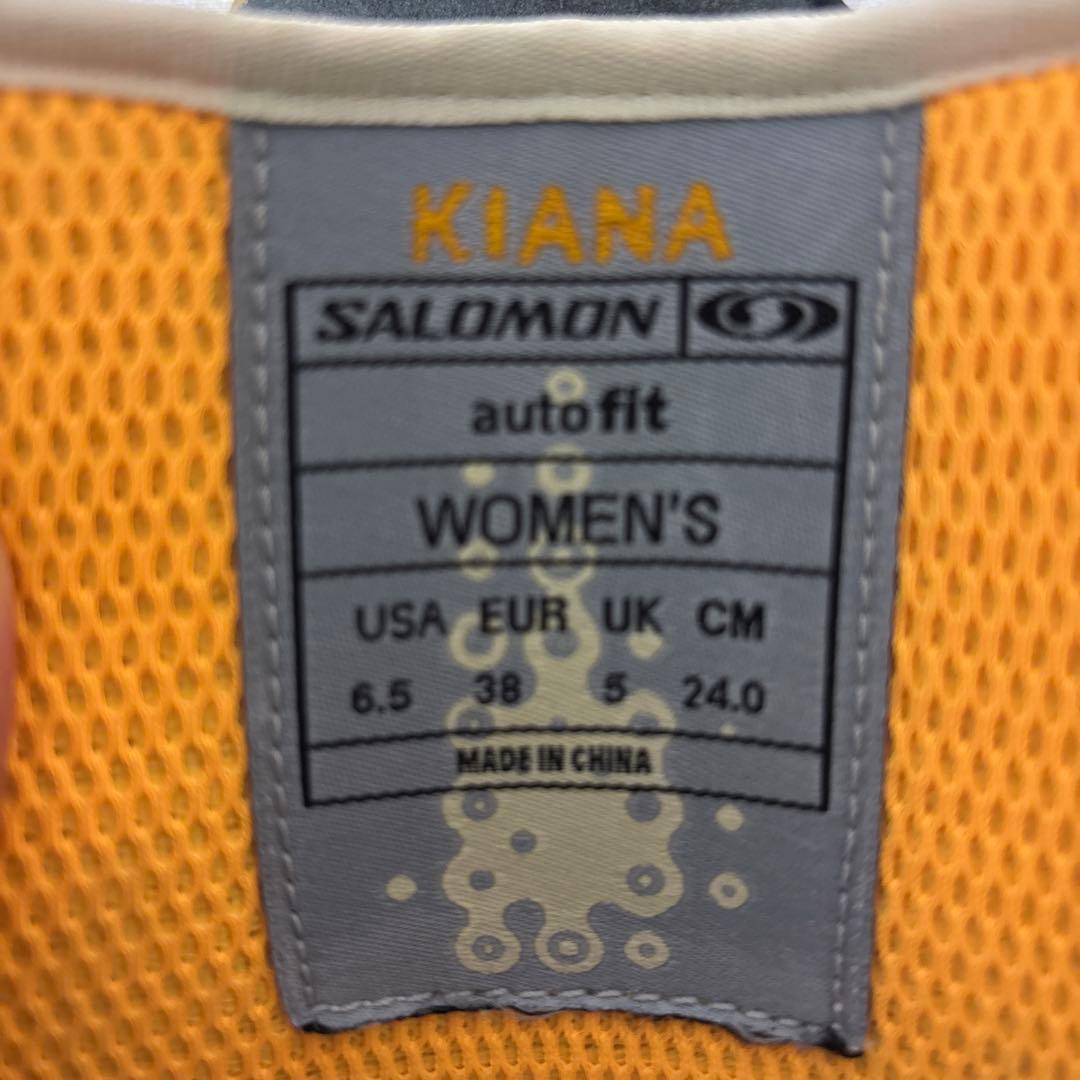 Salomon スノーボードブーツ 女性用 24cm黒/クリーム