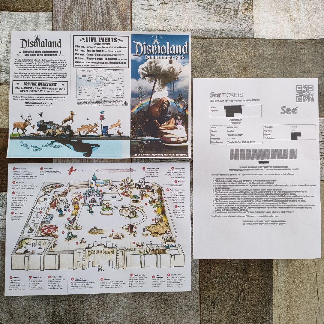 額装済み！希少です！バンクシー ディズマランド banksy ステンシル　ラット