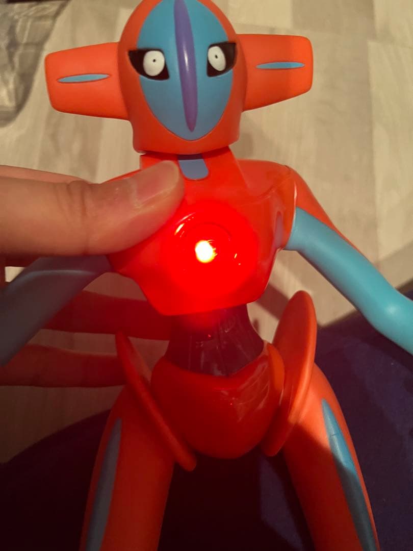 ヒ*キ様 ポケモンAG ビッグサウンドフィギュア　デオキシス、レックウザ　動作確