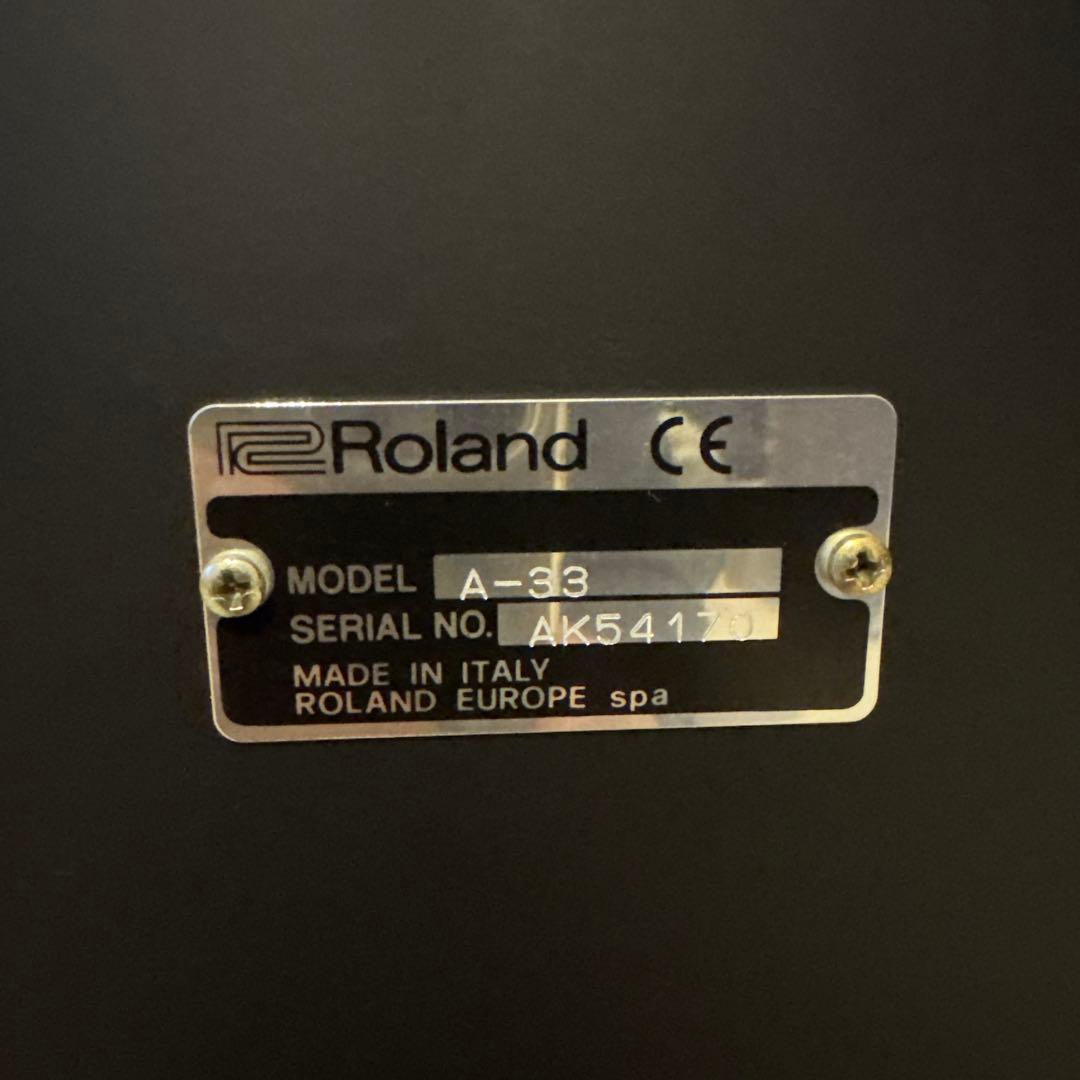 【美品】Roland MIDIキーボード・コントローラー A-33 動作品