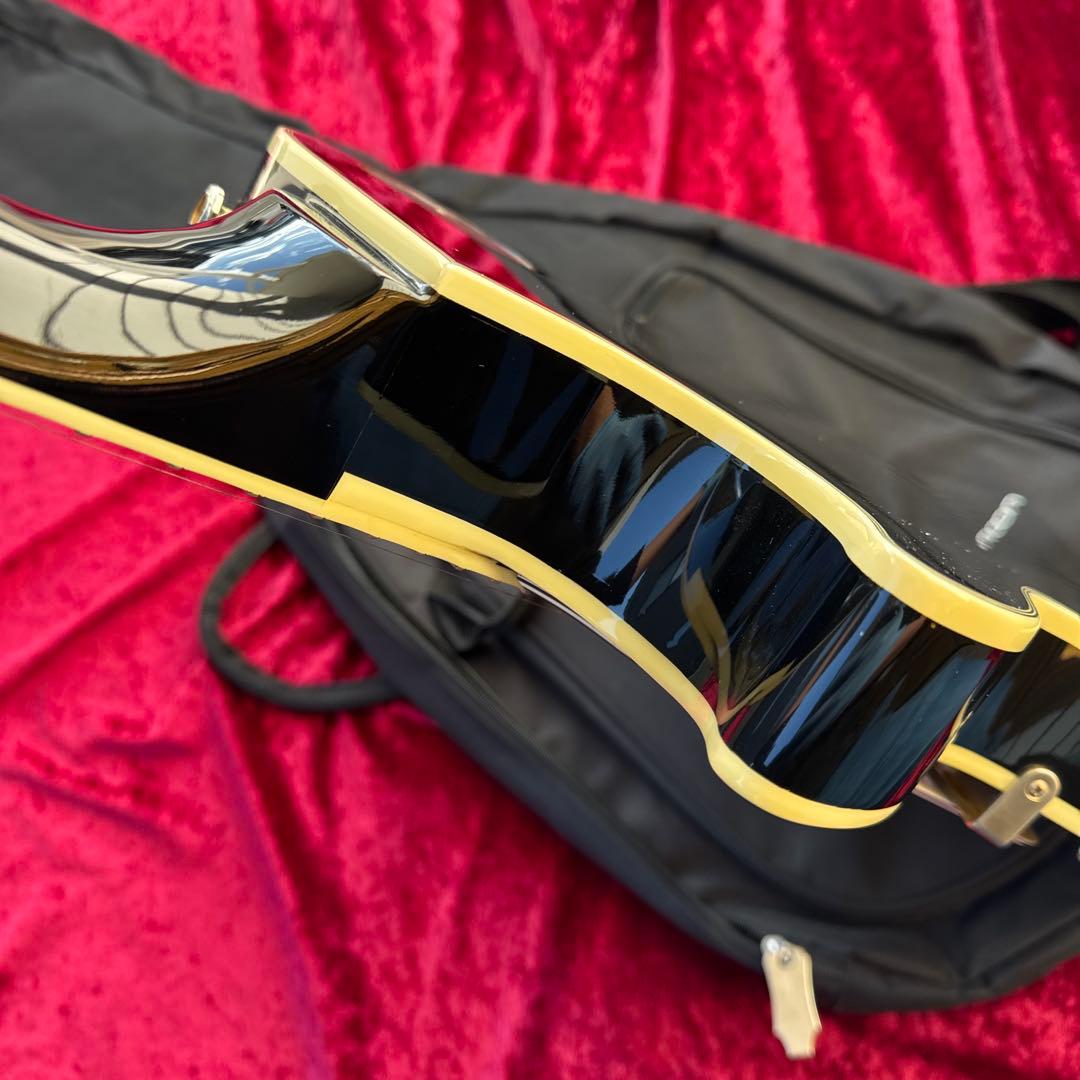 美品 メンテ済 Epiphone Les Paul CUSTOM Ebony