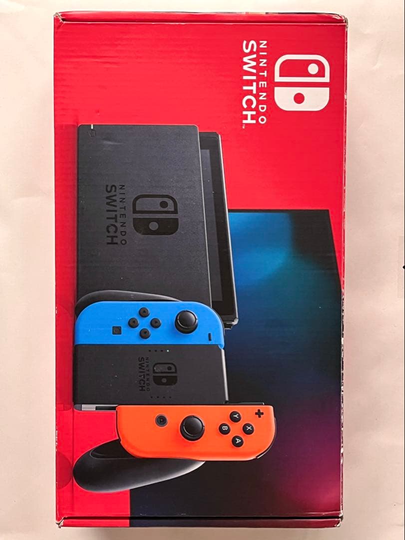 美品 Nintendo Switch 本体 バッテリー強化版