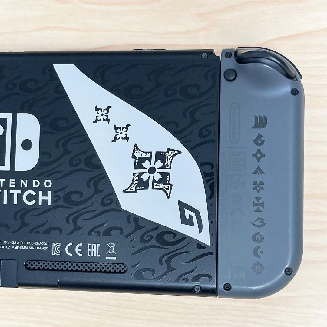 【美品】Switch本体 モンスターハンターライズ スペシャルエディション