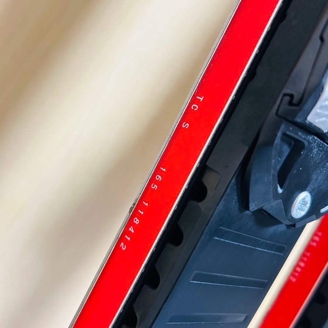 【美品】OGASAKA TC-ST 165cmスキー板 プレート付き