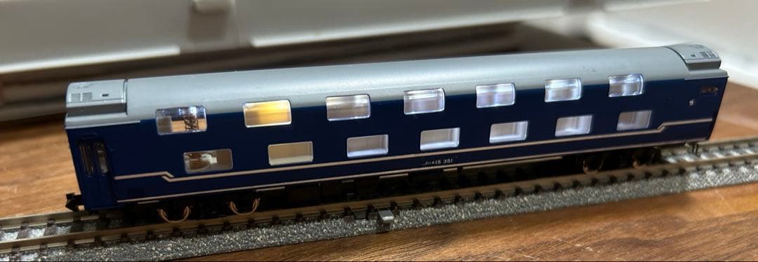 TOMIX 14系15形 寝台特急なは・あかつき12両室内灯付