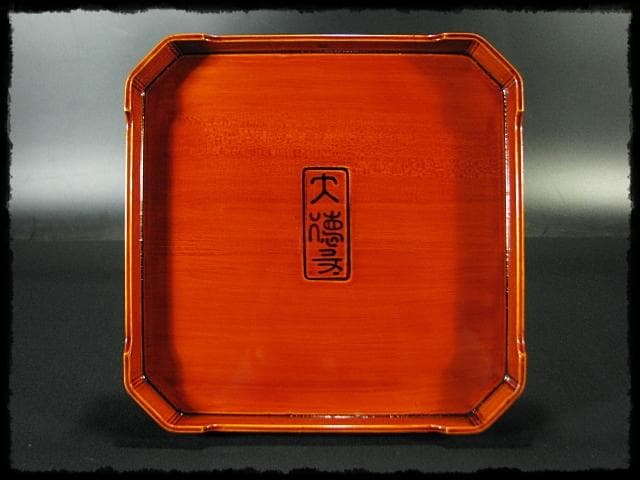 飛騨春慶塗 大徳寺 弁当箱 五客揃 縁高 大徳寺重 茶道具 懐石 菓子器f329