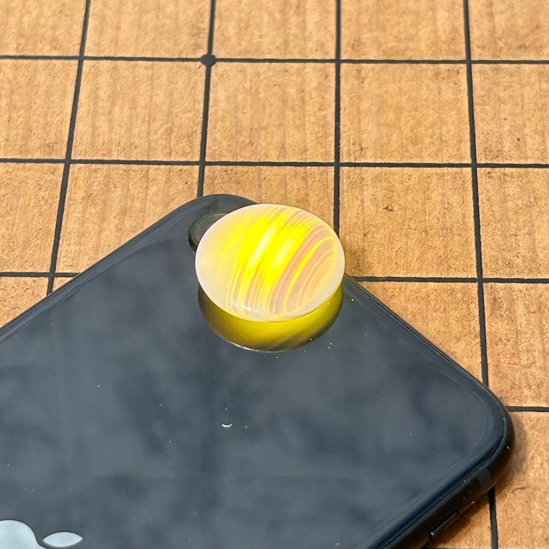 【美品】囲碁盤 天地柾目 5.6寸 脚付き へそ有 極厚 高級 碁石 ハマグリ