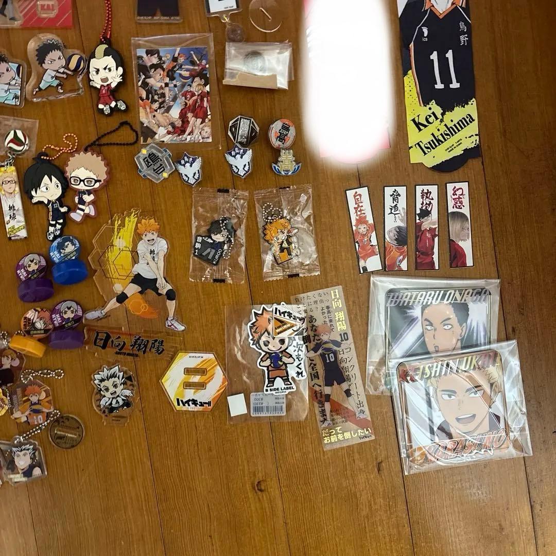 ハイキュー！！　グッツ　まとめ売り　缶バッジ　アクリルスタンド　キーホルダー