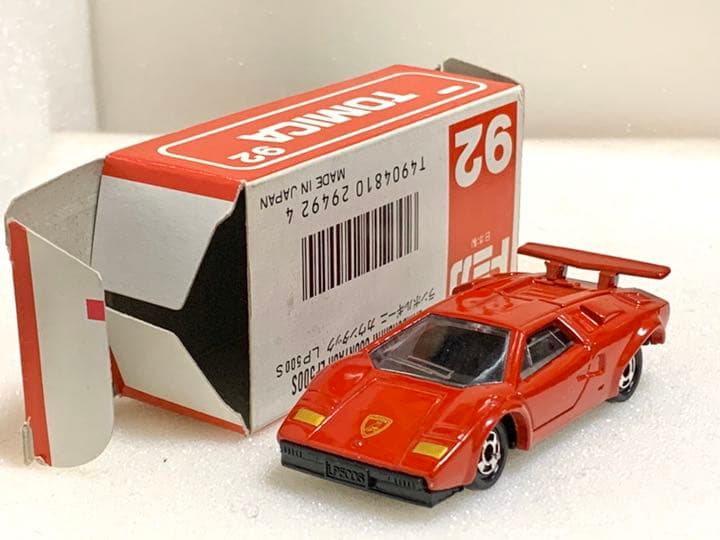 赤箱トミカ ランボルギーニ　カウンタックLP500S