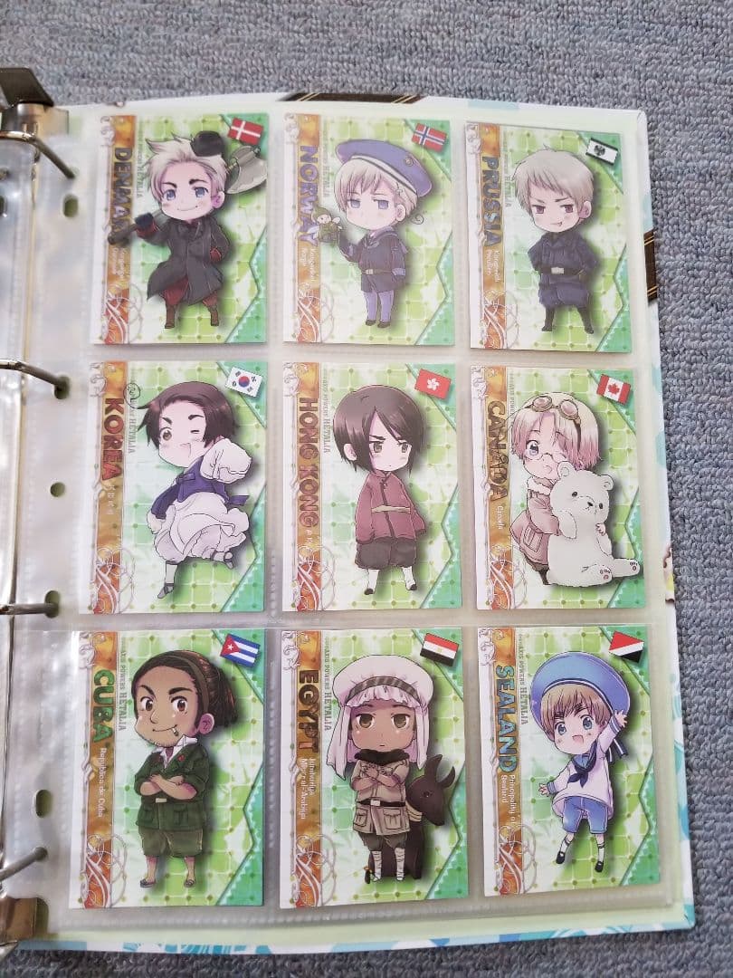 ヘタリア まとめ売り DVD CD トレカ等