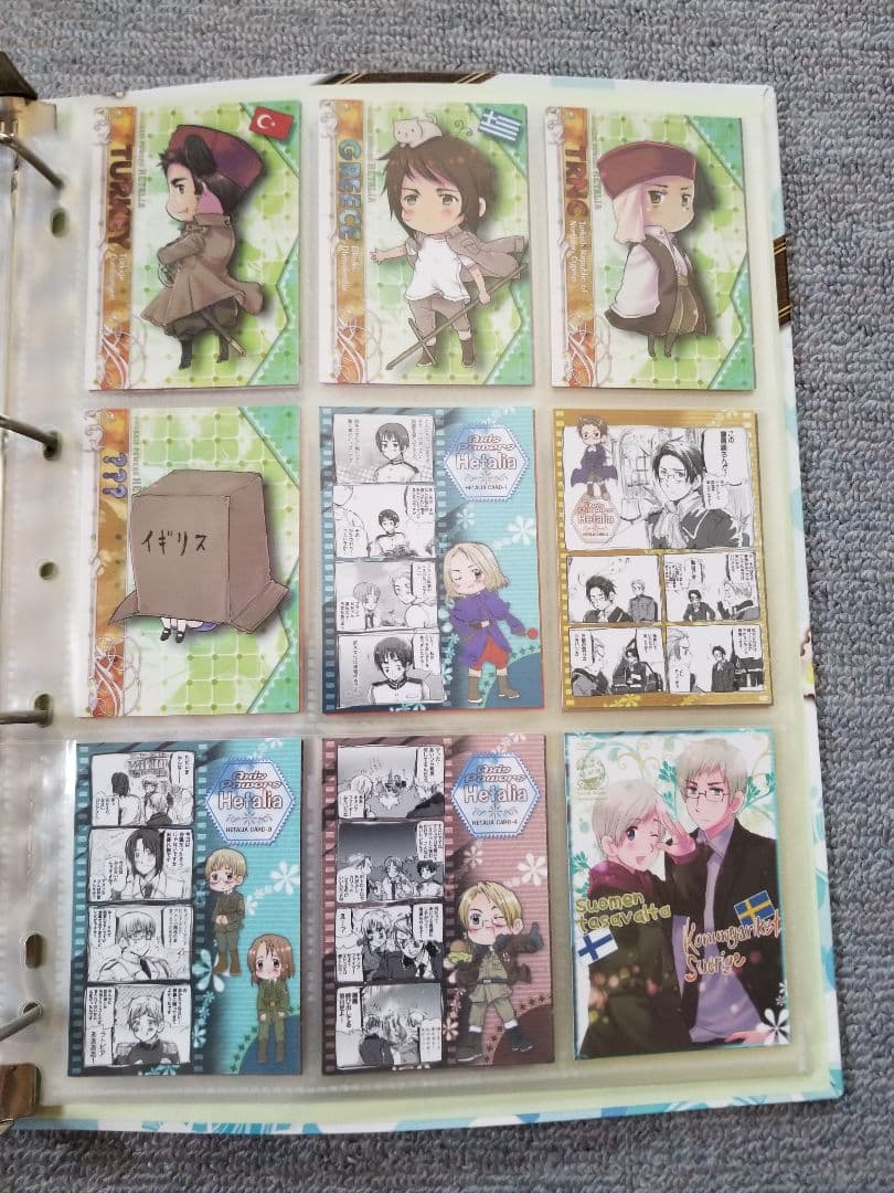 ヘタリア まとめ売り DVD CD トレカ等