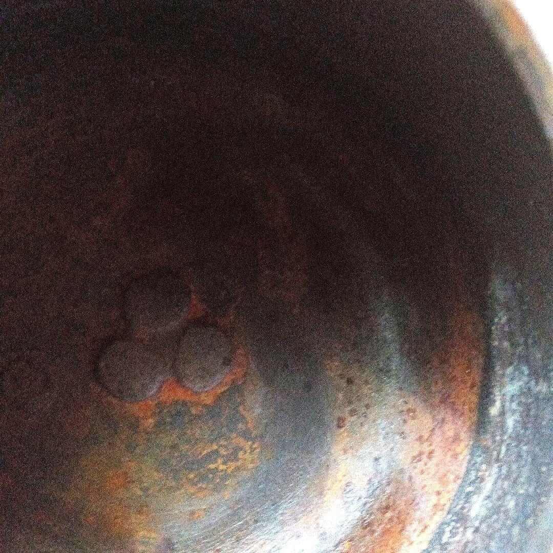 萬代屋小釜　人間国宝　釜師　高橋敬典　在銘　　茶道具