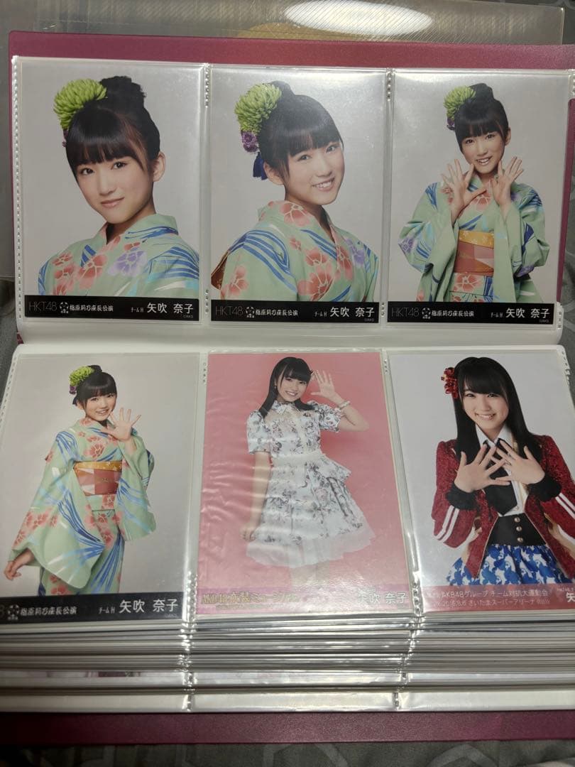 矢吹奈子　生写真②(別出品で続きあります)