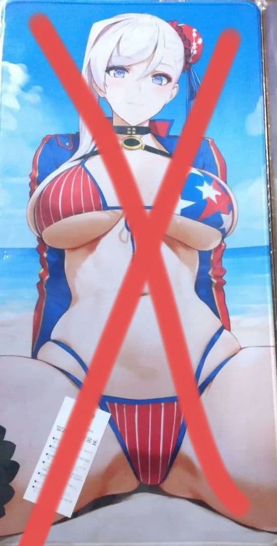 プレイマット　ラバーマット　A４マット　同人　美少女