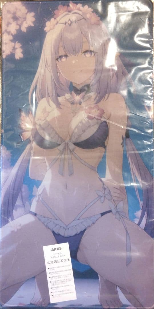 プレイマット　ラバーマット　A４マット　同人　美少女