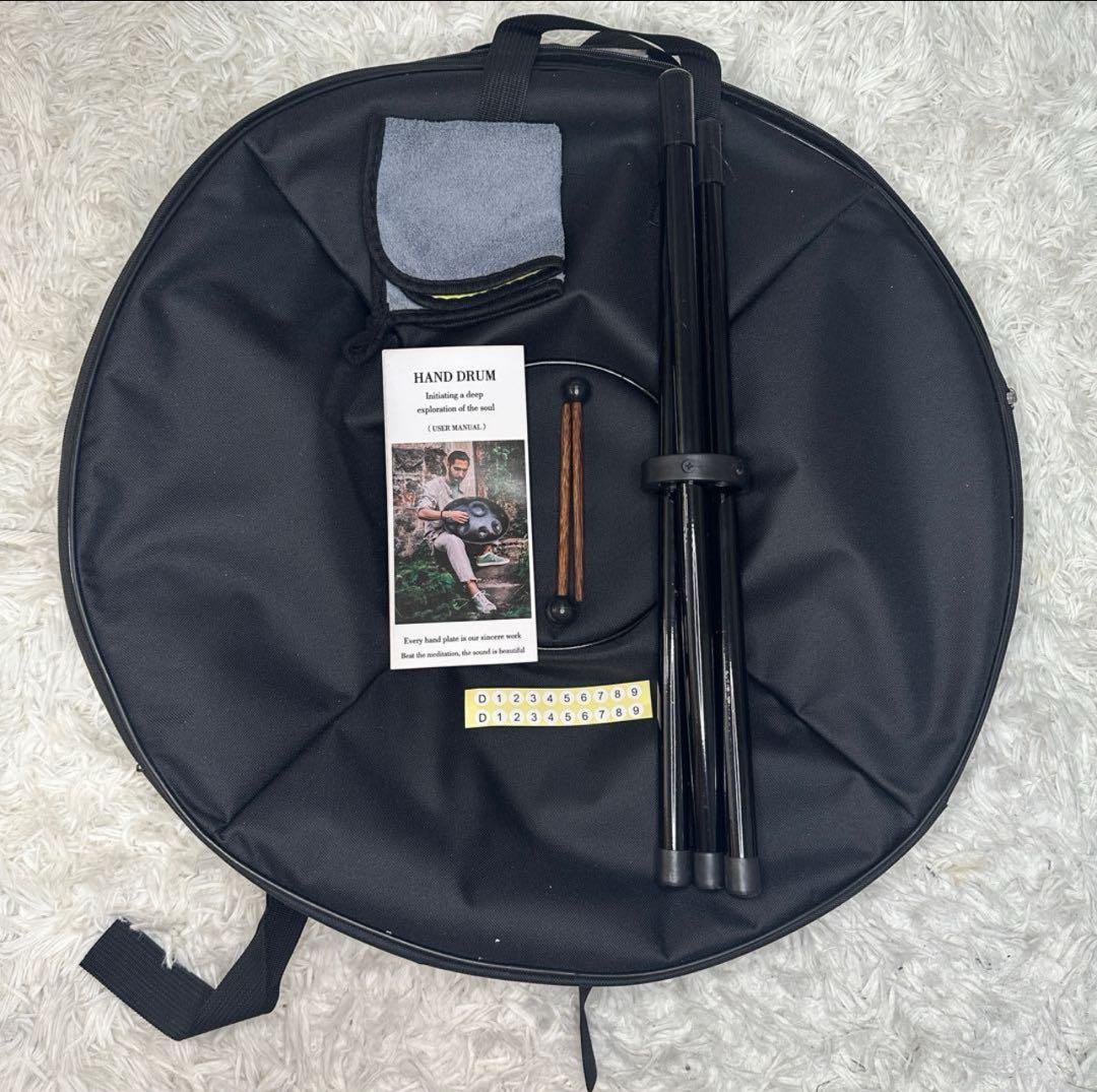 ハンドパン　ハンドドラム スチームドラム ケーステック付き