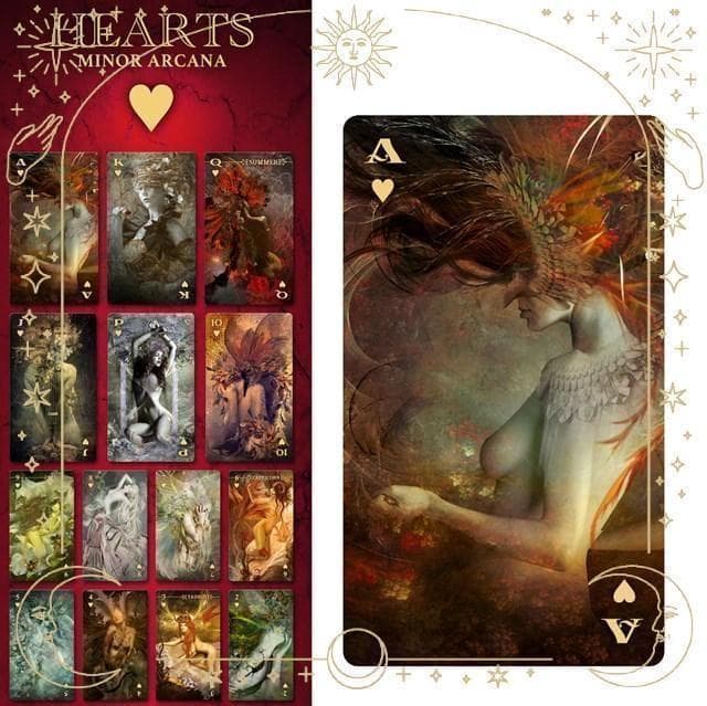 【正規品タロットカード】まさに傑作アート✨神秘的で幻想的な圧巻の芸術美麗デッキ