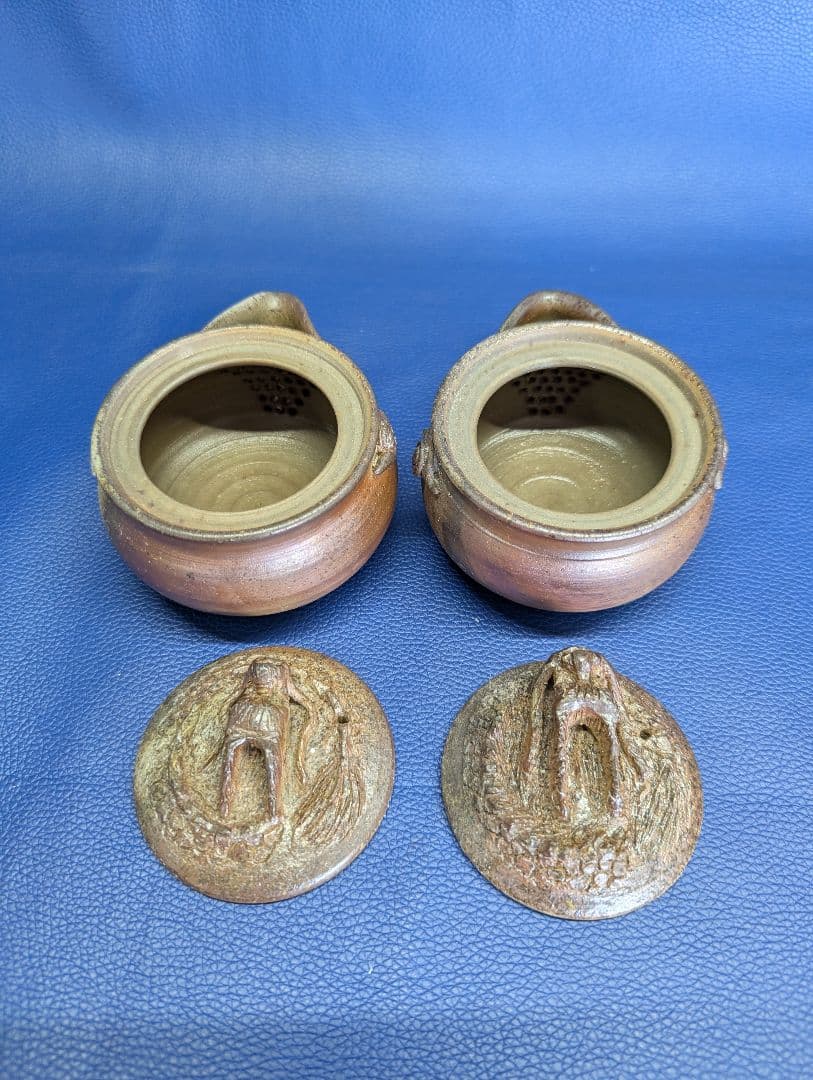 備前焼 宝瓶 昇龍 二個セット