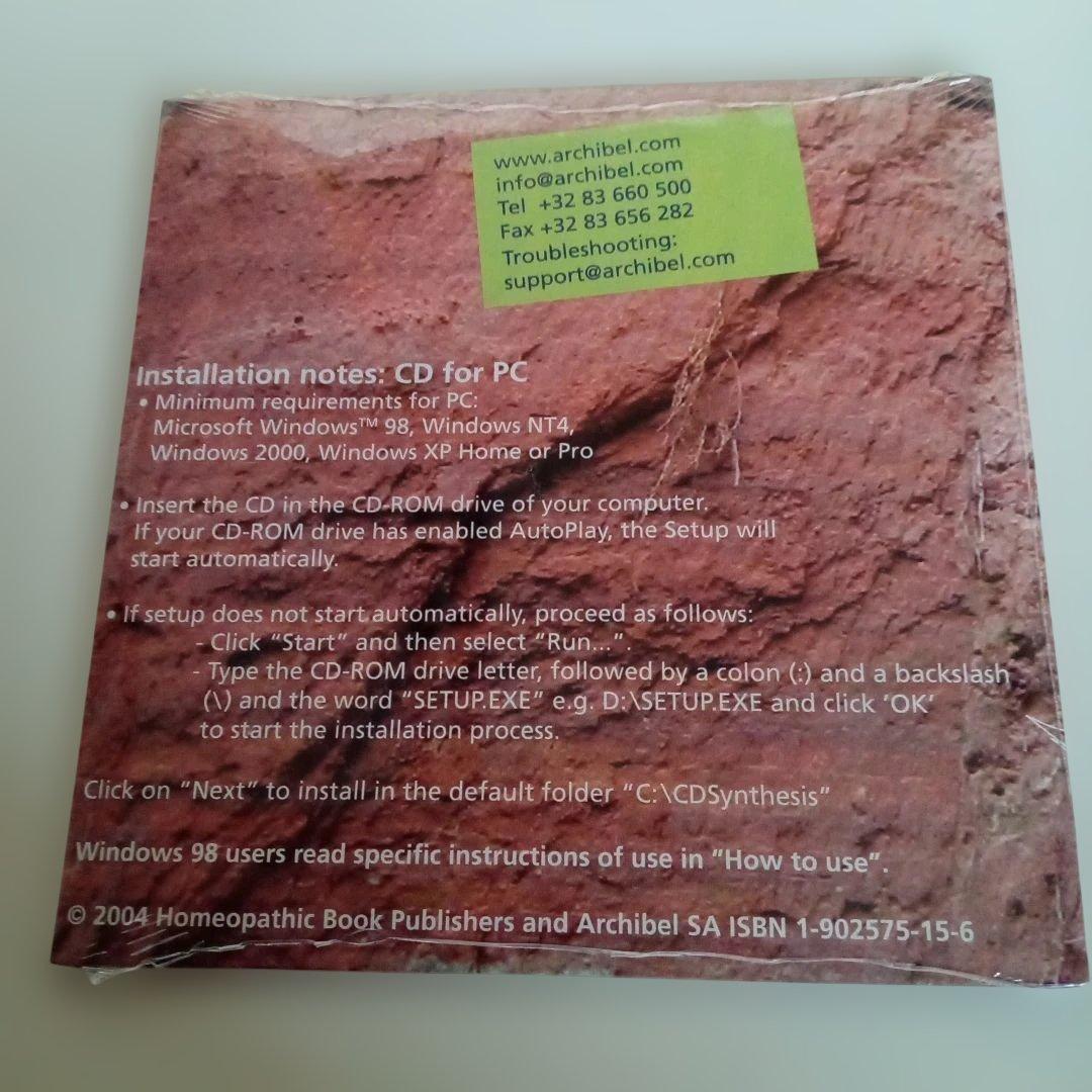 語学・辞書・学習参考書 SYNTHESIS Repertorium opathicum 9.1