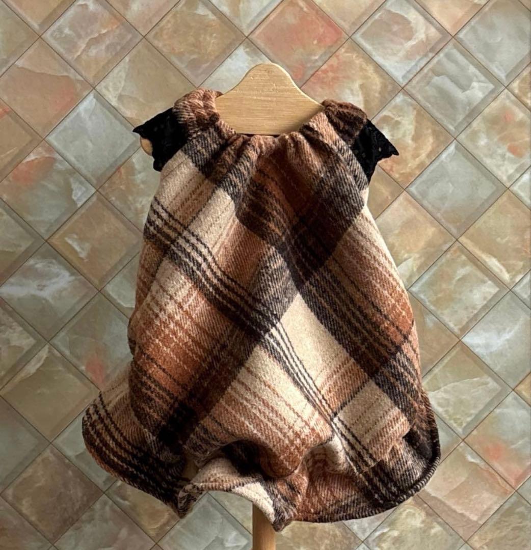 まるもは　ハンドメイド犬服　ワンピース Sサイズ