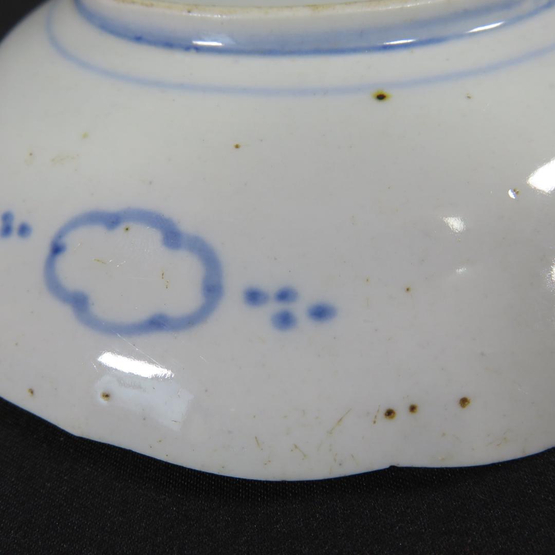 色絵皿 古伊万里 江戸 色絵付 鳳凰 雲 草文様 3枚 まとめ