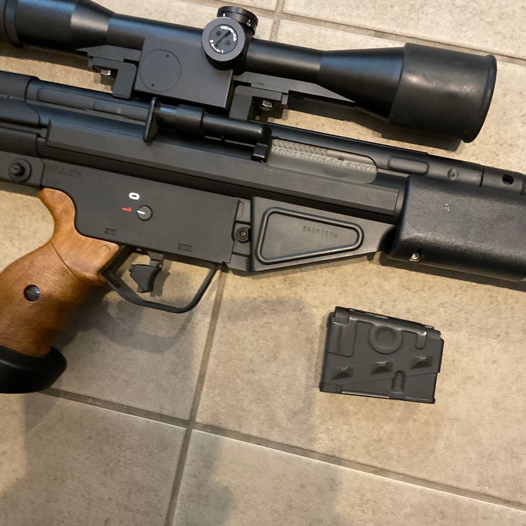 91m/s東京マルイ純正電動ガンスナイパーライフルPSG-1良品メンテ済み