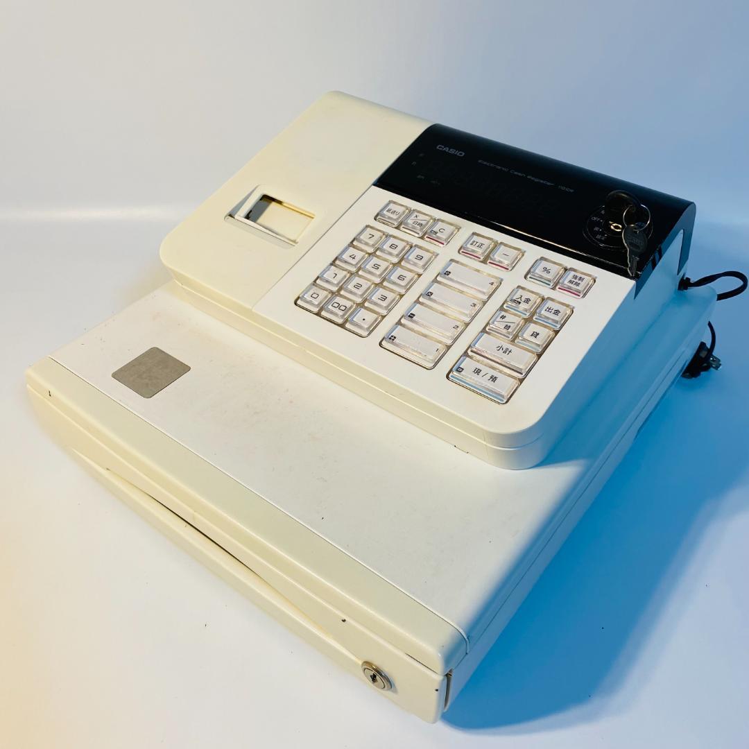 CASIO カシオ 計算機 電子レジスター 110ER 4部門 インボイス