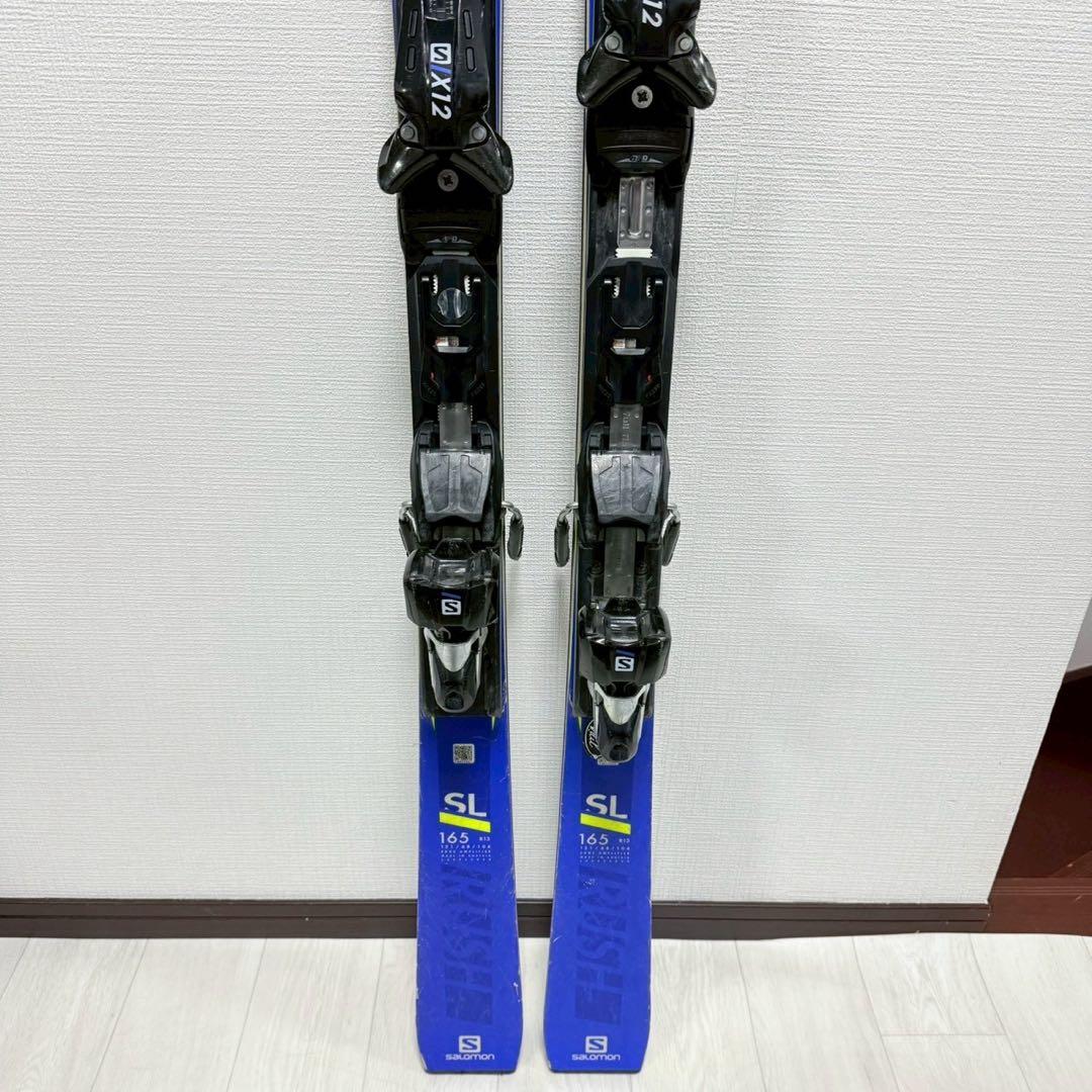 サロモンスキー板　S/RACE SL165cm X12 RUSH