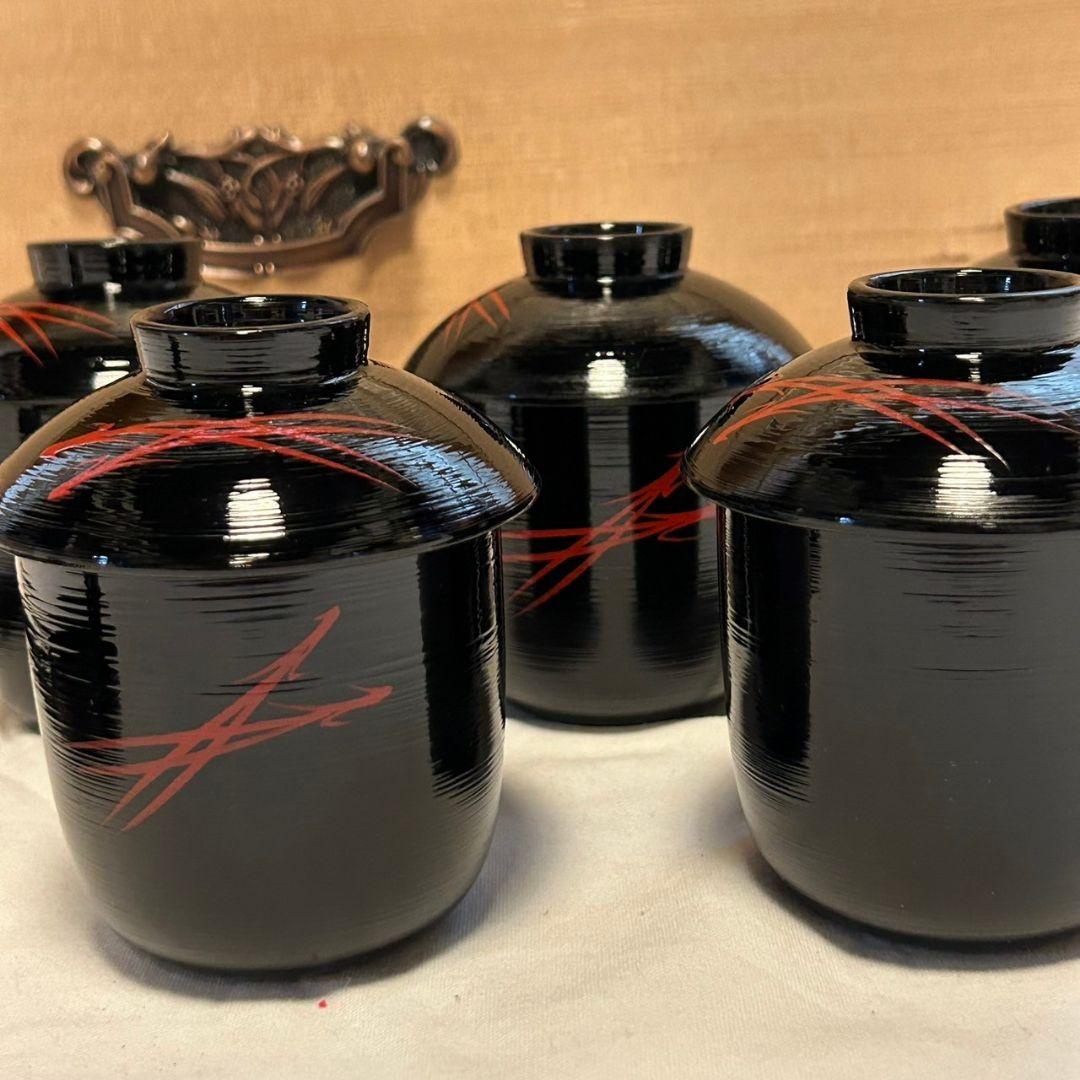 茶道具☆中山塗　茶懐石道具一揃　宗明作　未使用保管品