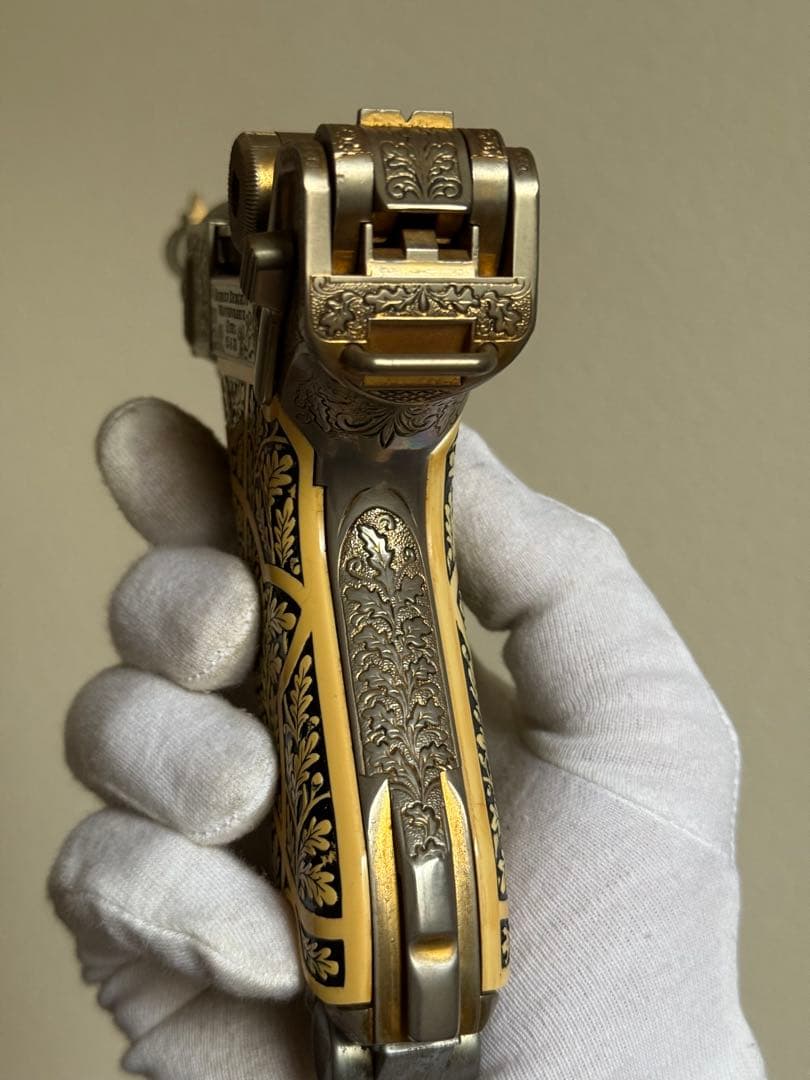 マルシン ACG ゴールド ルガー P08 ゲーリングルガー 金属 モデルガン