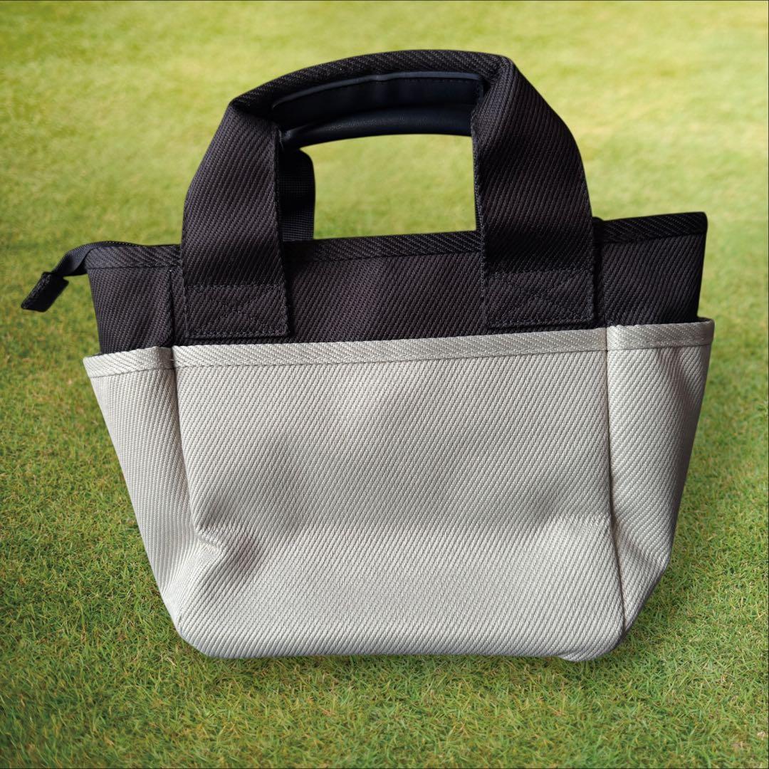 現行モデル　パーリーゲイツ　カートバッグ　トート　ハンドバッグ　黒　ベージュ