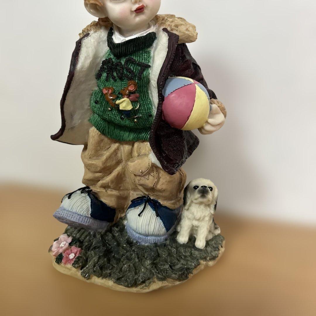 自宅保管品　美品　アンティーク　男の子女の子　人形　ドール　置物