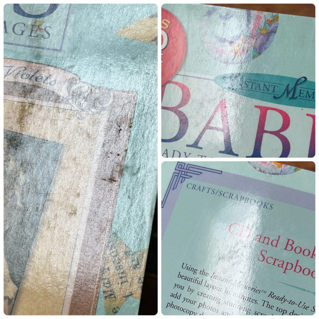 3413：洋書 INSTANT MEMORIES BABIES CD付き