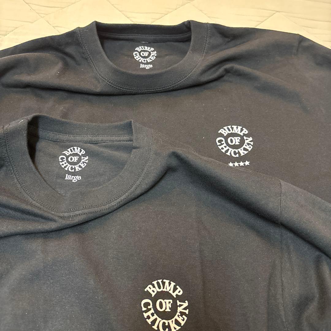 BUMP OF CHICKEN☆ロゴT &ロンT黒L☆バンプオブチキン