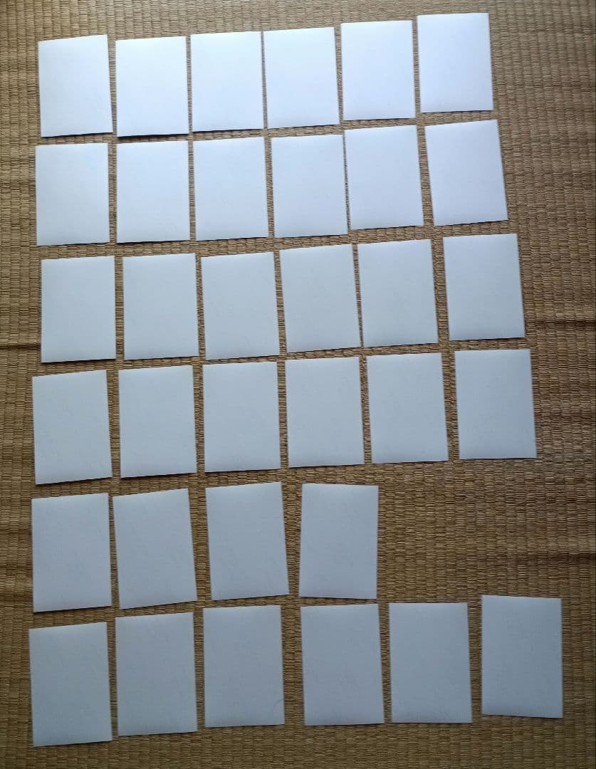 【匿名配送】るろうに剣心 プリントキャラマイド 34点 コンプリートセット