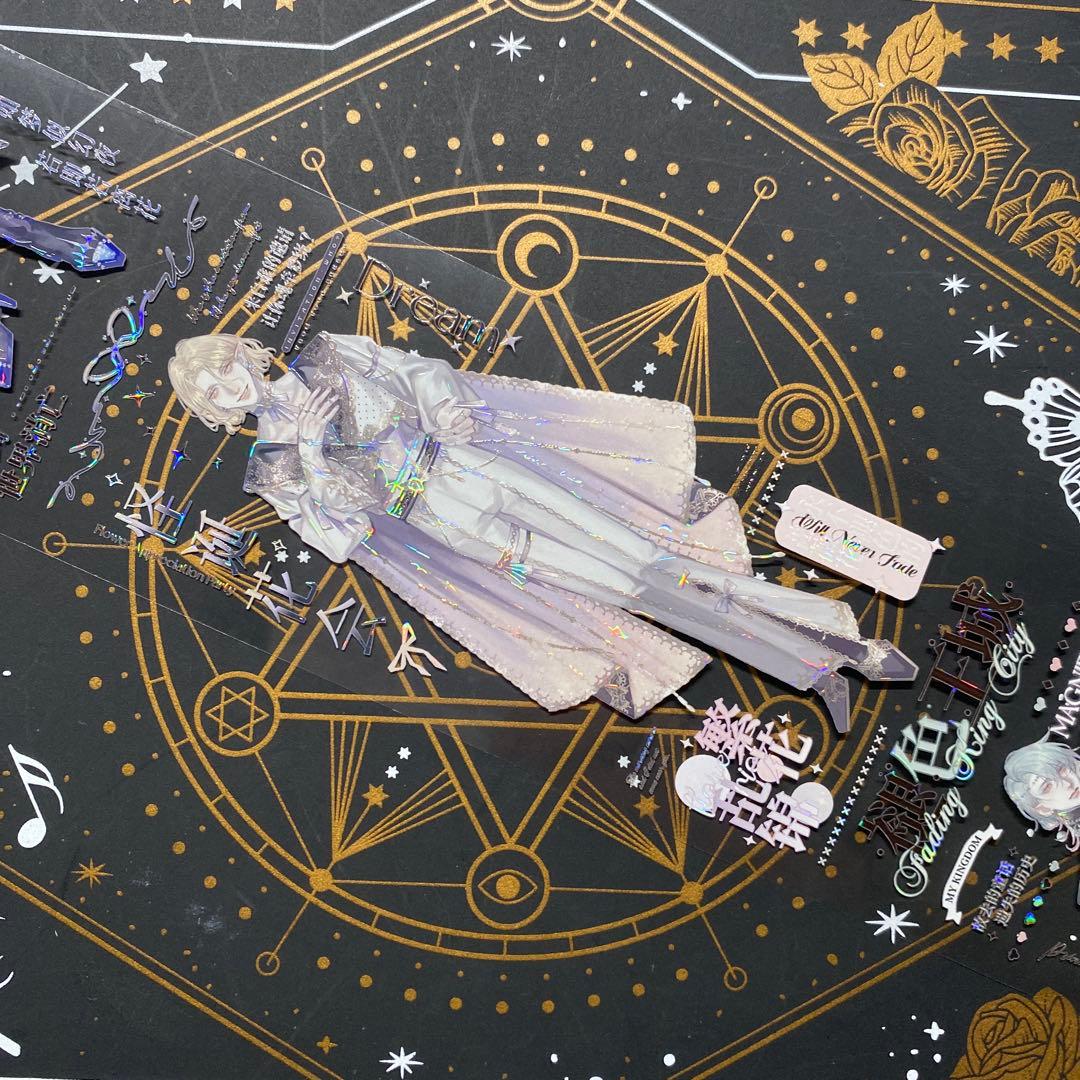 【9169】海外　マステ　中古巻　貝殻光マスキングテープ　人物系　男子　残量多め