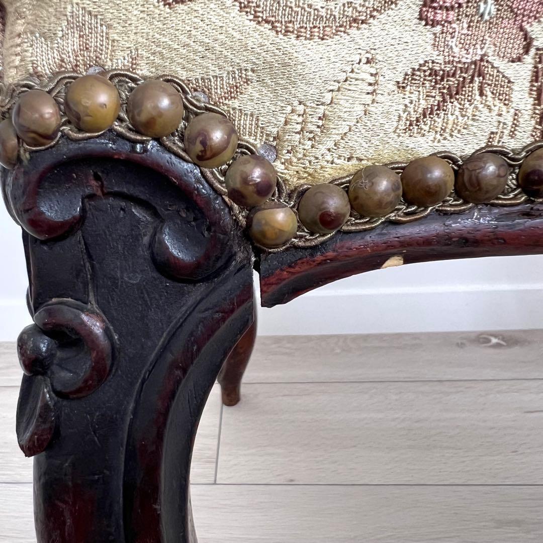 【おまとめ割有】アンティーク　サロンチェア　ヨーロッパ家具