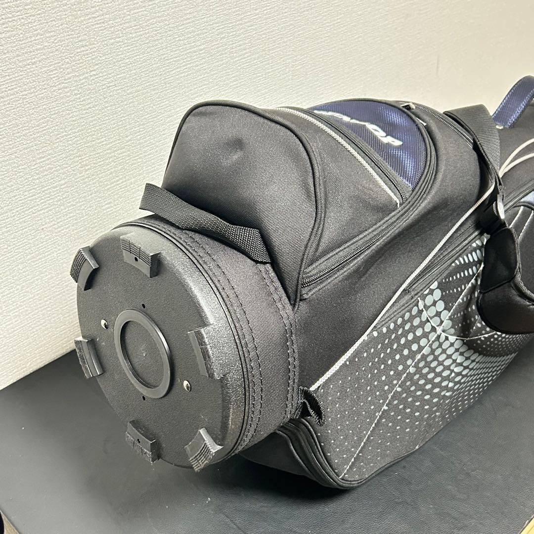 ダンロップ キャディバッグ ブラック フード付 綺麗め