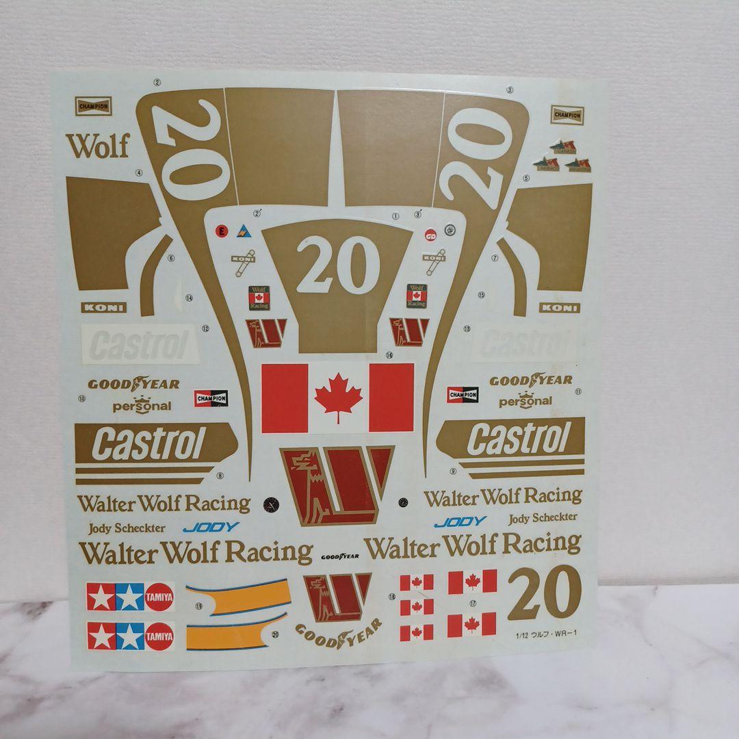 タミヤ　1/12 プラモデル　ウルフWR-1 フォードF1 FORD